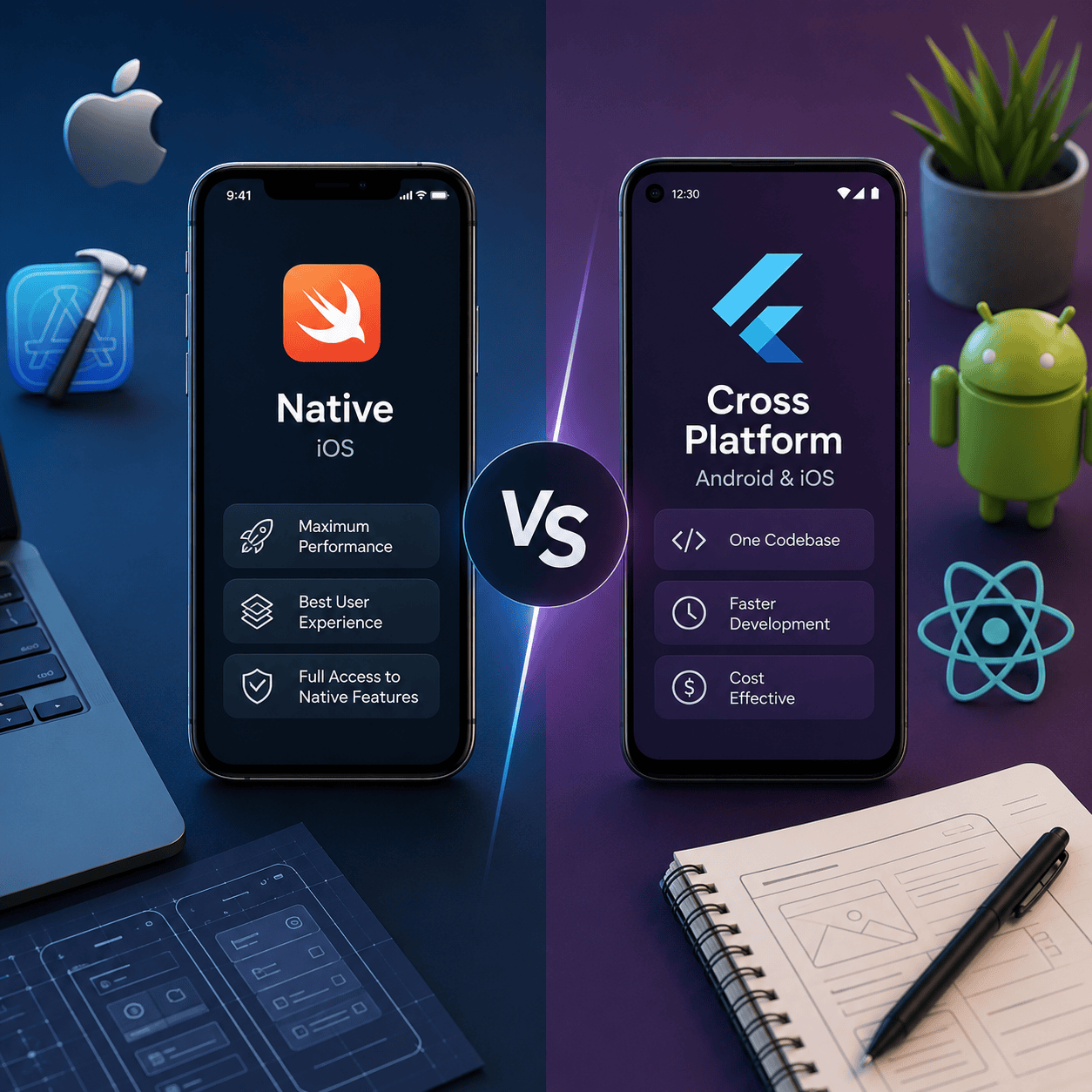 Native vs Cross Platform Mobile App Development: What Should You Choose in 2026?